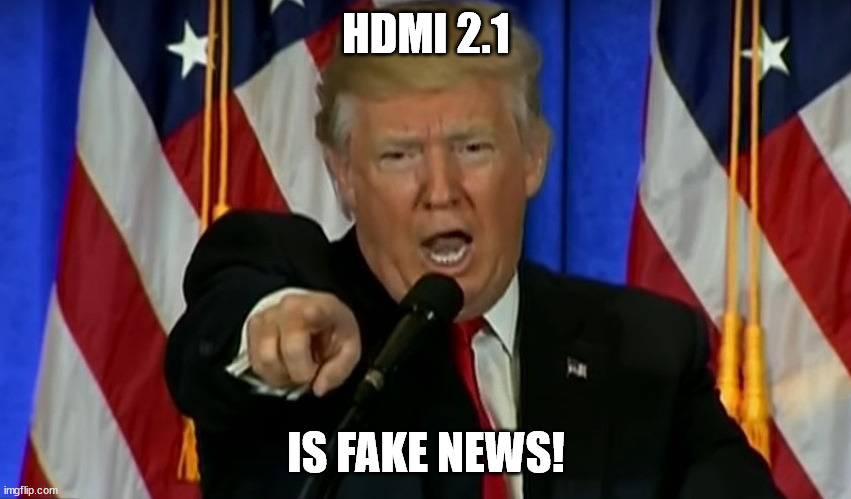 HDMI 2.1 fake news
